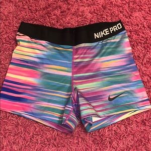 Nike Pro spandex shorts